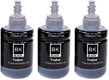 ZOKIO 774 Refill Ink Pack Of 3 for Epson M100 , M105 , M200 , M205 , L655 Printers Ink Black Ink Bottle