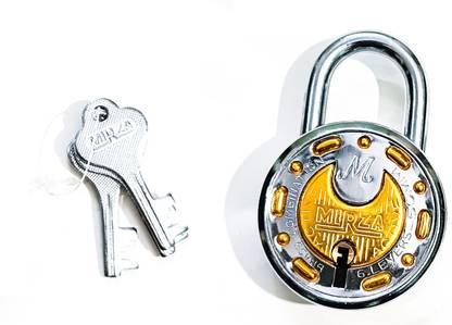 Urban home care Lock and Keys Door Lock for Home Link Round Padlock
