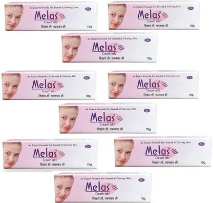 Melas CREAM ADVANCE(PACK OF 9) - AN EXPERT FORMULA FOR SMOOTH AND GLOWING SKIN (90G)