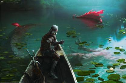 The Witcher Poster 18 x 12 inch 300 GSM Paper Print