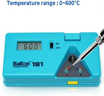 BAKON BK-191 Digital LCD Soldering Iron Tip Thermometer 60 W Simple