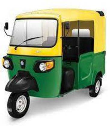 tryzens CNG Auto Rickshaw - Color May Vary (Green, Yellow)