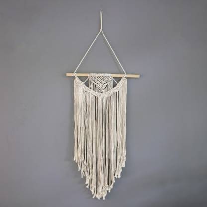 Patiofy Boho Wall Hanging Decor Woven Wall Art Macrame Thread Wall Hanging Shelf Boho