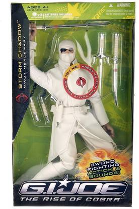 Hasbro GI Joe TheG I JOE Rise of Cobra STORM SHADOW 12 Inch ACTION FIGURE