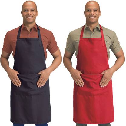 Blackpoll Polyester Home Use Apron - Free Size