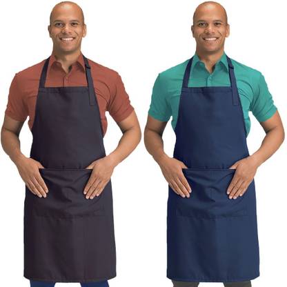 Blackpoll Polyester Home Use Apron - Free Size