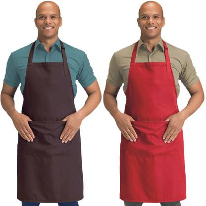 Blackpoll Polyester Home Use Apron - Free Size