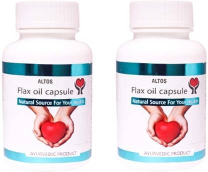 ALTOS Ayurveda Flax Oil Capsule
