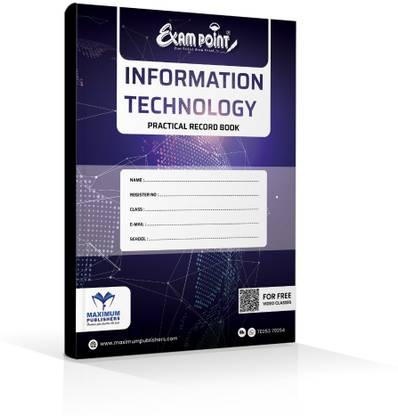 SSLC / 10th INFORMATION TECHNOLOGY PRACTICAL RECORD BOOK ( SET OF 20 COPIES)