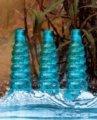 Meher Pyramid shape round water bottle 1000 ml Bottle