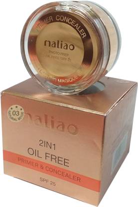 maliao Concealer and Primer 2 In 1 Natural Beige Concealer