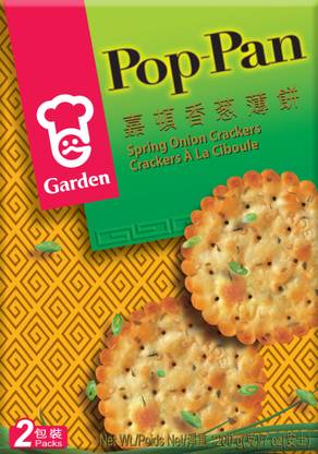garden -pop pan Pan Spring Onion Cracker Cracker