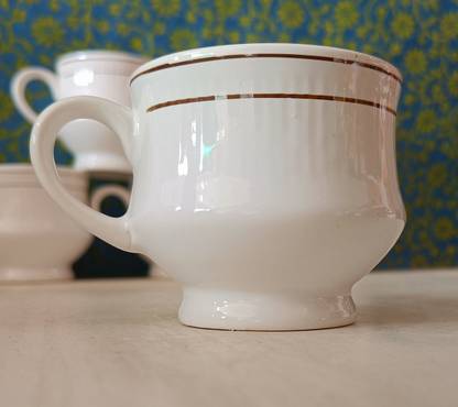 love unlimited Pack of 6 Bone China | Coffee Mugs for Home Office