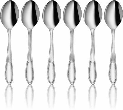 Shri & Sam Spark Tea Spoon Stainless Steel Dessert Spoon Set