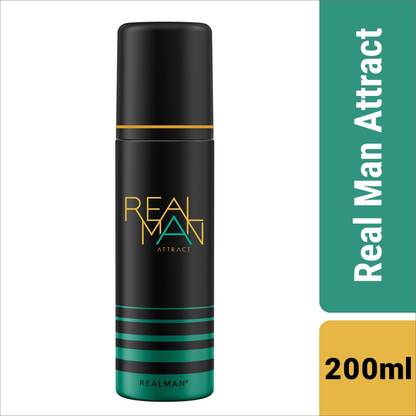 Real Man Attract Body Spray  -  For Men