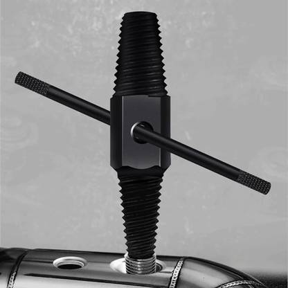 uptodateprouducts 1/2 ", 3/4" Double Head Tap Faucet Valve Screw Extractor Set Pipe Remover Tools Damaged Wire Water Pipe Bolt Broken Screw Removal Tool