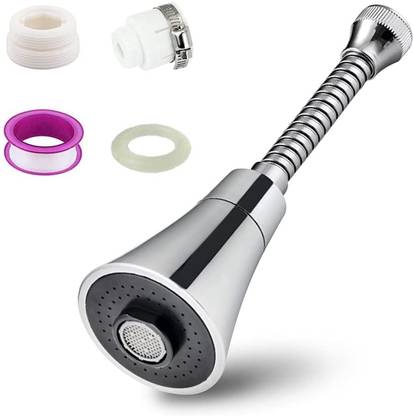 YANCI ABS 360° Rotatable 2 Water Modes Faucet Aerator, Anti-Splash Swivel Kitchen Faucet Nozzle