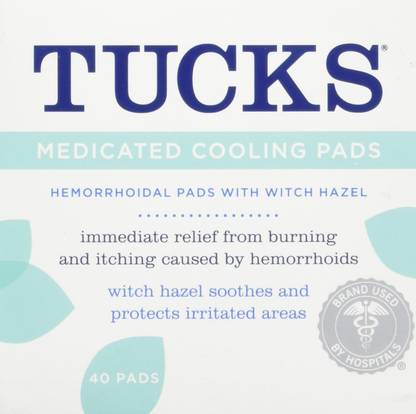 Tucks Medicated Cooling Pads, 40 Count PAD Pack