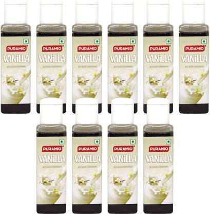 PURAMIO Milk Shake Mix | Concentrate- (Vanilla), 30ml Each (Pack Of 10)