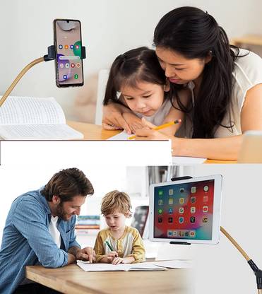 TECHGEAR Lazy Arm Stand, for Both Tablets/Kindle and Mobiles DeviGooseneckce Mobile Holder