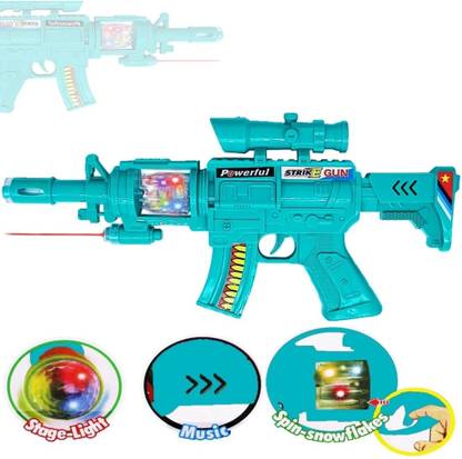 MISTY Lights and Sound Effect Feature gun
