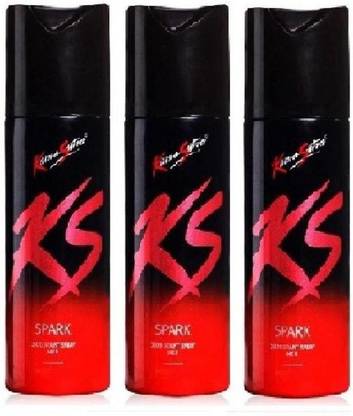 KS DEO FRESH SPARK Deodorant Spray  -  For Men