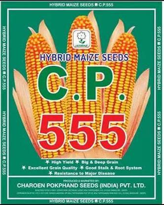 charoen pokphand Maize 555 Hybrid - CP Seeds, Makka (4 KG) Seed