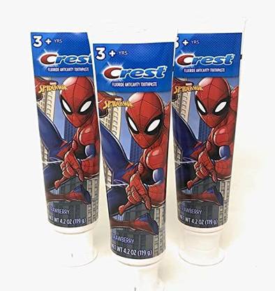Crest Kids Marvel's Spiderman Toothpaste, Strawberry Toothpaste