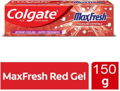 Colgate MaxFresh Spicy Fresh Red Gel @@ (Pack of 1) 150g Toothpaste