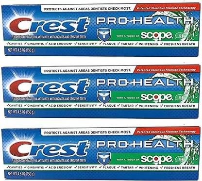 Crest Pro-Health with a Touch of Scope Whitening Toothpaste Toothpaste