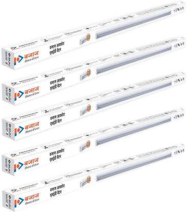 BAJAJ 20 Watt Led Batten with Glare Free Lighting (Pack of 1, Cool Day Light) 20 W 120 cm Tube Light