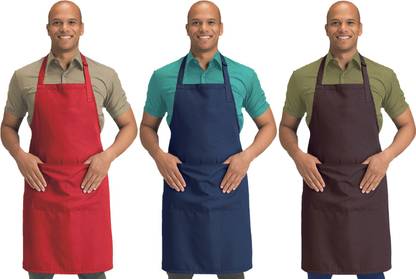 Blackpoll Polyester Home Use Apron - Free Size