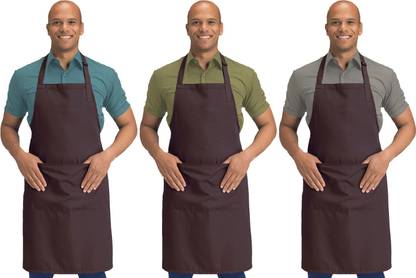 Blackpoll Polyester Home Use Apron - Free Size