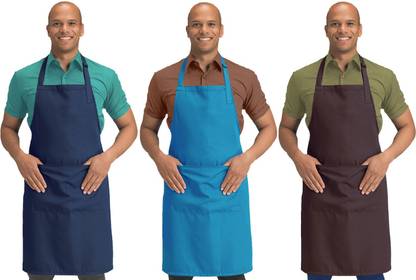 Blackpoll Polyester Home Use Apron - Free Size