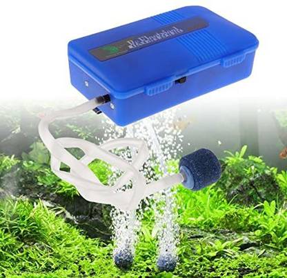 VAYINATO R-101 Single Output Aquarium Oxygen Fish Tank Battery Portable Aerator Air Pump Air Aquarium Pump