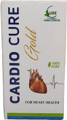 Cure Herbal Cardio Cure Gold Tablets For Heart Health (60tab)