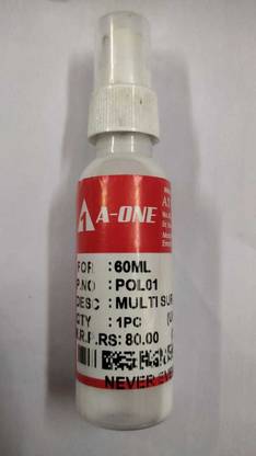 A1 Liquid Car Polish for Dashboard, Tyres, Windscreen, Leather