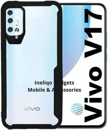 Palonline Back Cover for Vivo V19 Eagle CASE Cover ANTI SPILT Scratch Resistant Transparent Full Protective BLACK