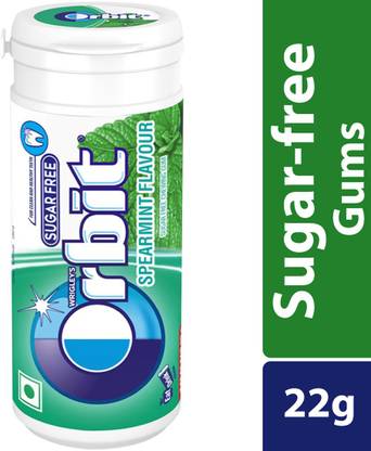ORBIT Sugarfree Pot Spearmint Chewing Gum