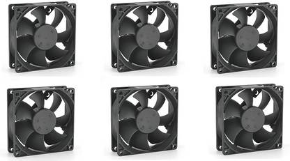 zero defect 12V Cooling Fan,3 Inches CPU Cooler Radiator Fan Pack of 6 Cooler