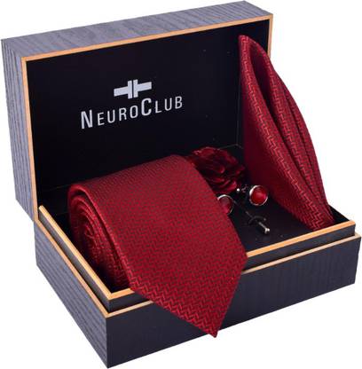 NEUROCLUB Metal Cufflink & Tie Pin Set