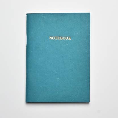 Earthen Street Eco-friendly Tree Free Softbound Notebook – Teal Regular Note Book Ruled 64 Pages