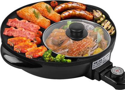 COSKIRA Electric Hot Pot Round Electric Pan