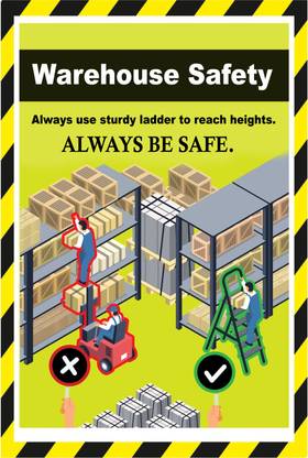 RLDigitalUnits warehouse safety 2 Emergency Sign