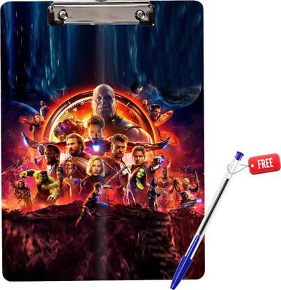 ADM Exam Pad for student Examination Avenger Clip Board Writing Pad