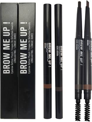 maliao Brow Me Up Eyebrow Pencil Brown And Drack Brown