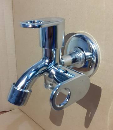 Torofy Prime 2 in 1 Bib Cock/Two Way Tap For Bathroom Pillar Tap Faucet