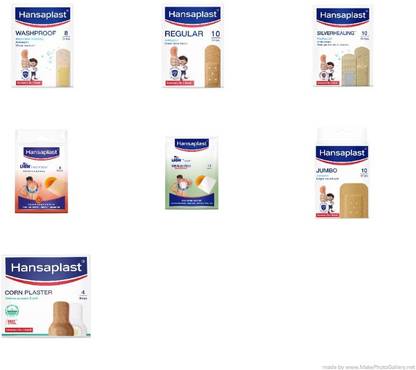 HANSAPLAST PACK OF 7 First Aid Kit