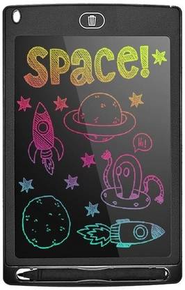 Shreevi Portable RuffPad E-Writer 8.5" LCD Writing Pad 5 x 0.28 inch Graphics Tablet Toys Notepad LCD Writing Tablet Scribbling Pad 5.5 x 8.5 inch, Tablet & Pen 8 x 5 inch Graphics Tablet Connectivity - Modem