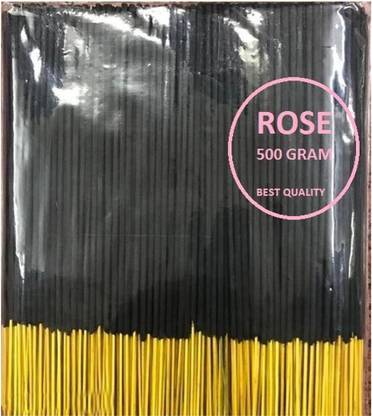 HARI OM AGARBATTI Rose fragrance Incense Stick (500gm) Rose fragrance